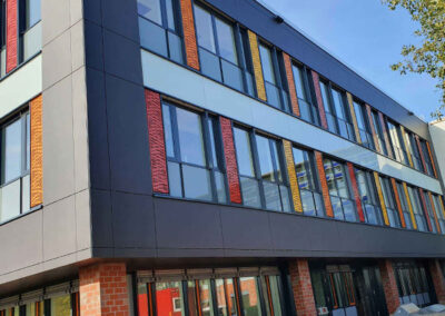 Fassadensanierung Schule am Kanstein