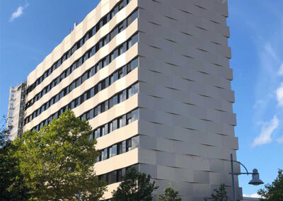 Engergetische Sanierung Hochhausfassade